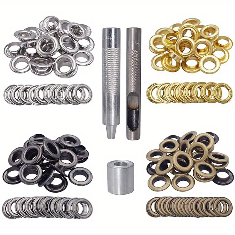 Kit de 100 œillets métalliques