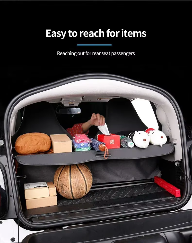 Rideau de coffre de voiture pour Cadgrad XT5, housses rétractables, accessoires, 2017, 2018, 2019, 2020, 2021, 2022, 2023