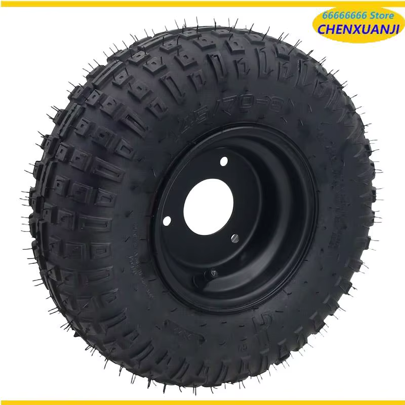 NOUVELLES roues ATV de haute qualité de 6 pouces avec pneus 145/70-6, adaptées aux jantes en fer de 6 pouces pour karting, buggy, ATV, quad
