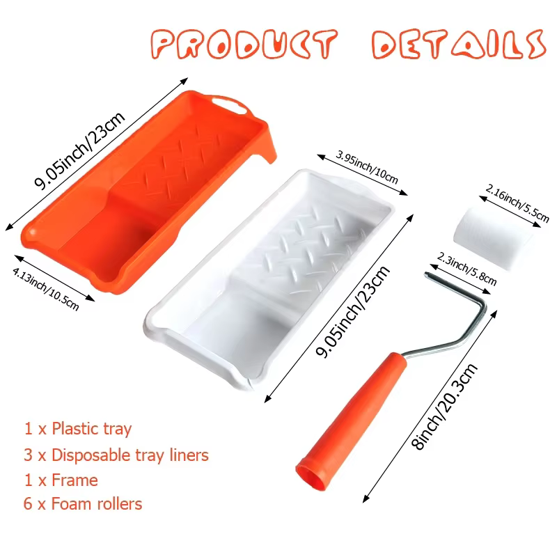 Petit Kit de rouleaux de peinture de 2 pouces