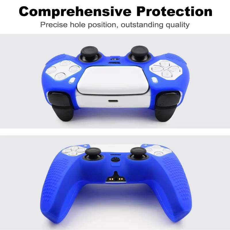 Étui de protection en silicone pour manette Sony Playstation 5, étui en caoutchouc souple, accessoires PS5