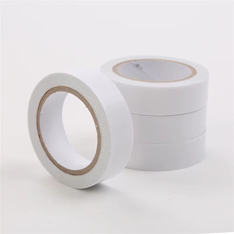 Ruban de bain double face blanc