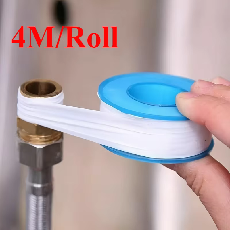 Ruban adhésif pour tuyau d'eau en PTFE de 4M
