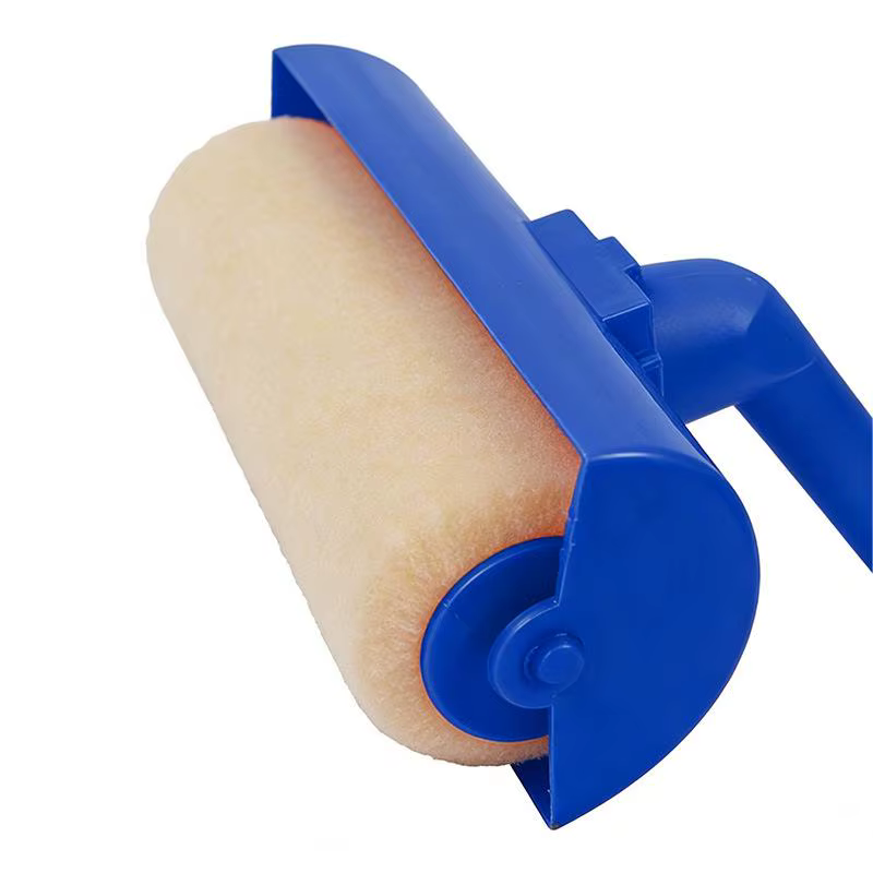 1 pièce Rouleau de peinture anti-goutte et anti-éclaboussures de 9 pouces pour plafond avec protection intégrée