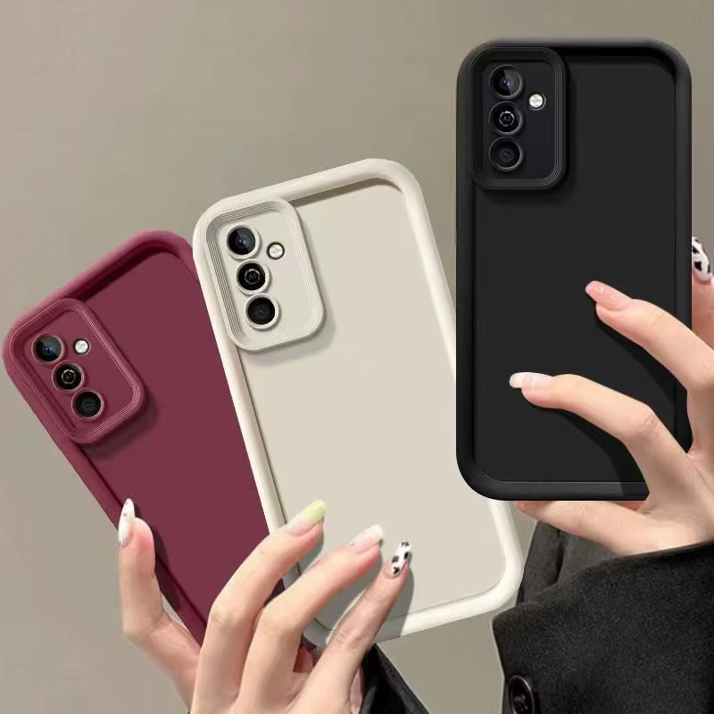 Pour Samsung Galaxy A16 A06 A26 A36 A56 A15 A05 A05S A25 A35 A55 A14 A24 A34 A54 Protection de l'appareil photo Coque antichoc mate