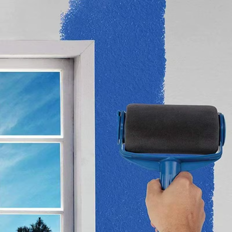 1Pc murs plafonds sols rouleau de peinture brosse à main
