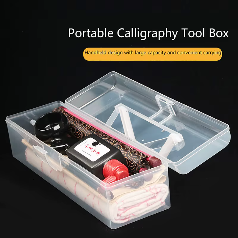 Boîte de rangement portable pour pinceaux