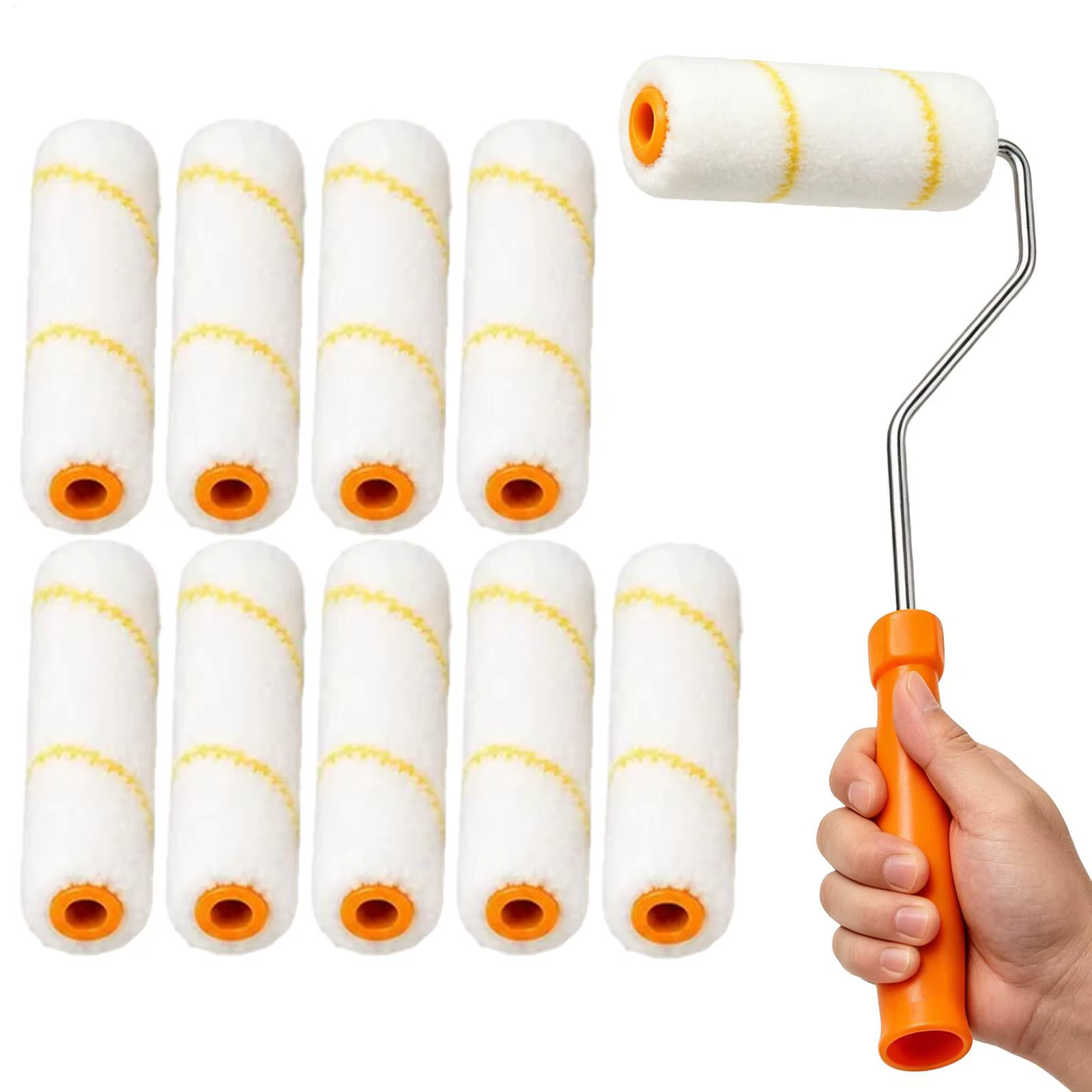 Rouleaux de peinture en éponge