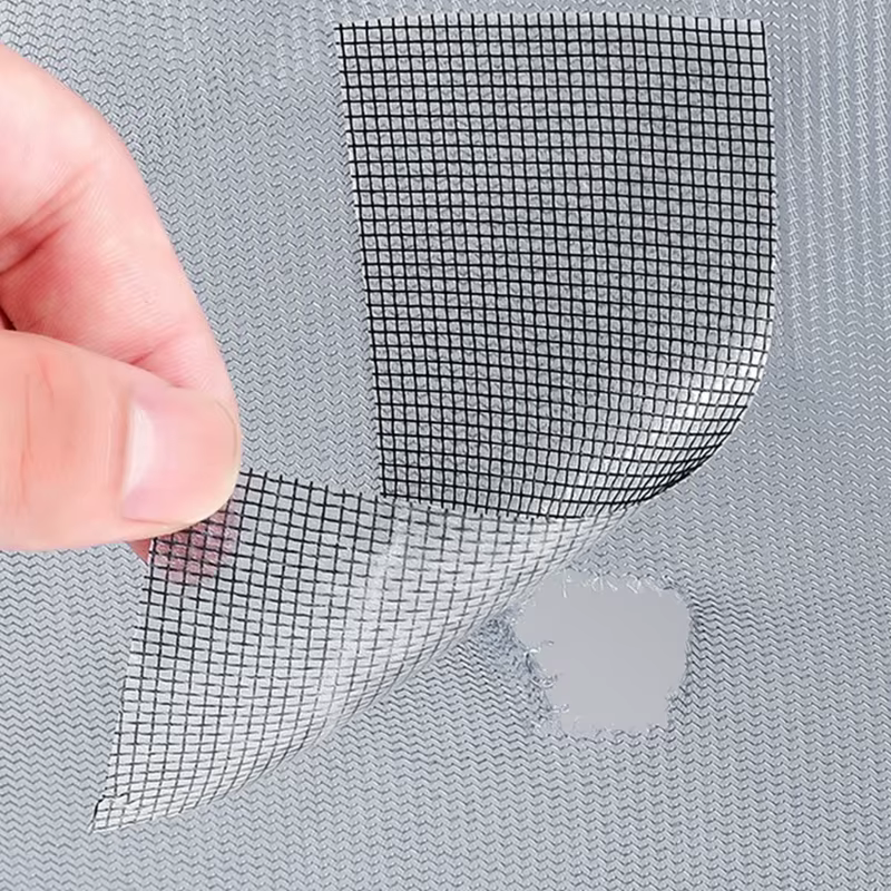 Fenêtre moustiquaire réparation bande auto-adhésive Anti-moustique porte moustiquaires bricolage sans coupe mouche