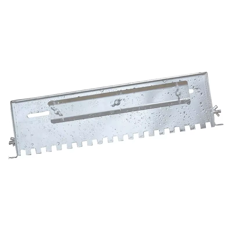 Peigne à mortier à truelle crantée réglable de 400 à 800 mm pour une utilisation rapide et égale d'adhésif sur le sol