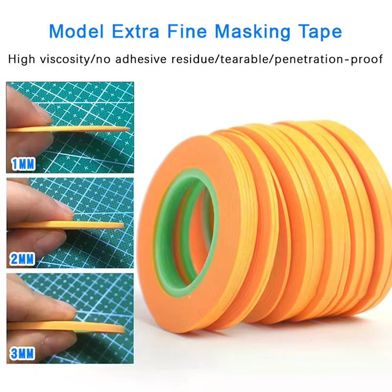 Nouveau Ruban de Masquage Ultra Fin pour Modélisme et Bricolage