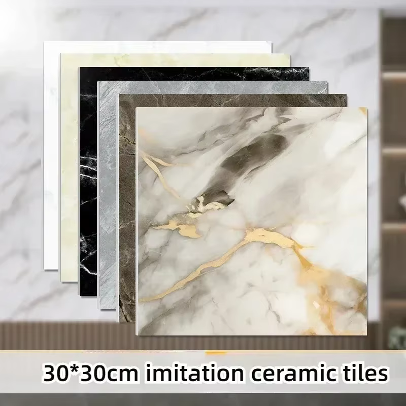 Autocollants muraux en Imitation marbre PVC