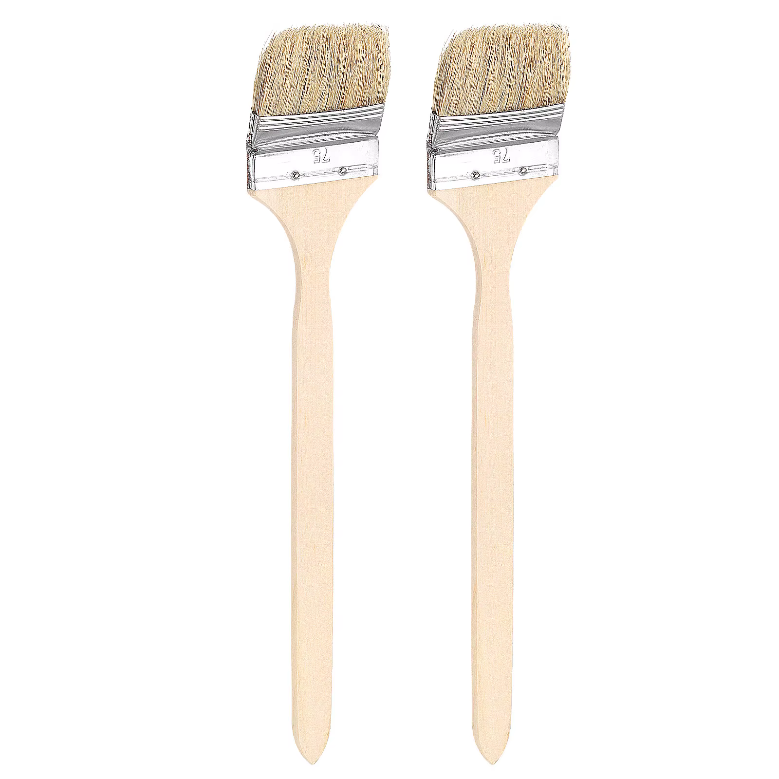 Lot de 2 pinceaux courbés pour peinture murale