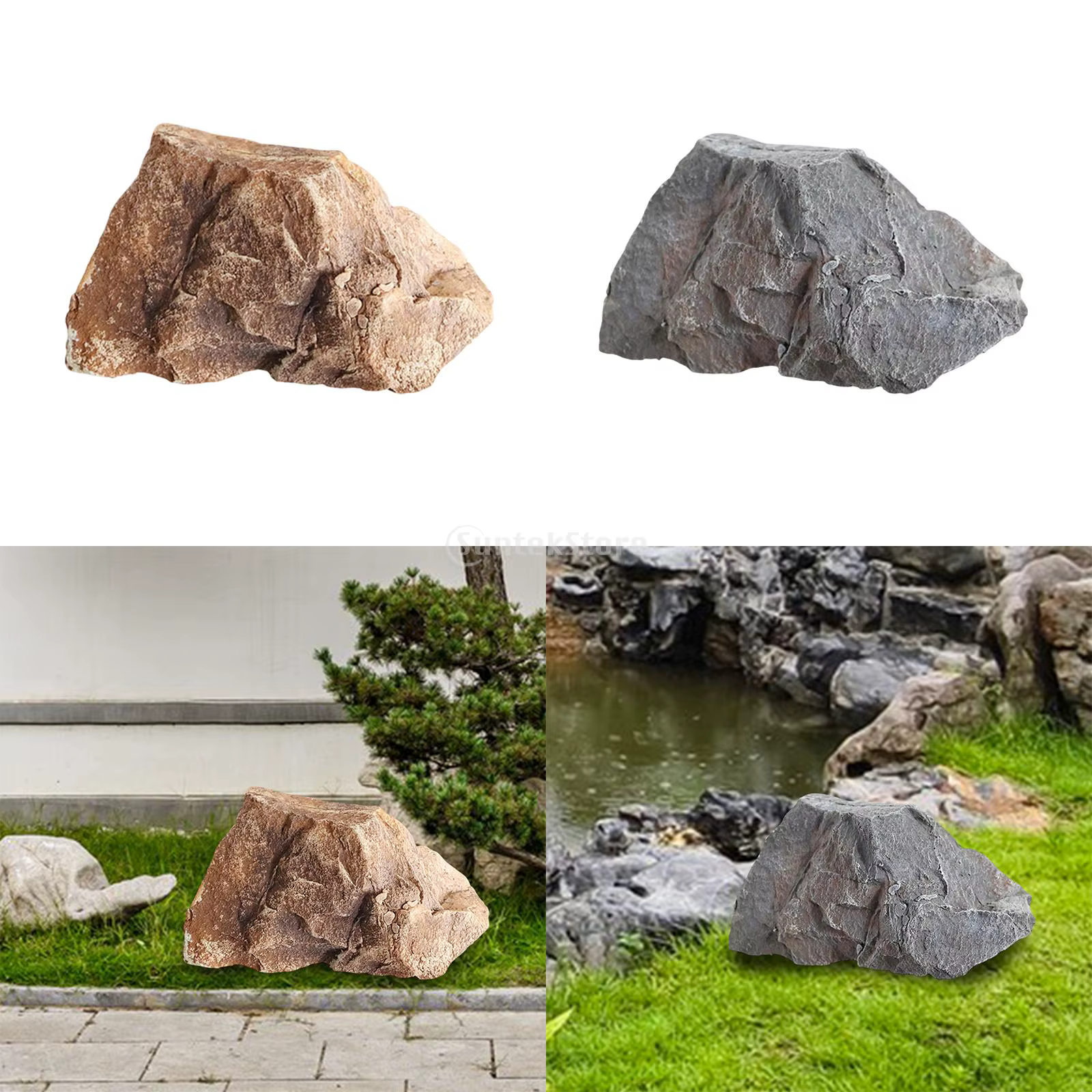 Rocher artificielle légère en grès PU