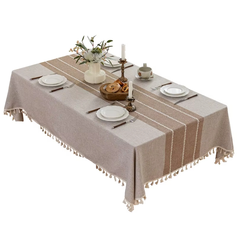 Décoration de Table basse de cuisine, couverture de Table imperméable pour salle à manger, nappe japonaise, antidérapante et résistante à l'usure, rectangulaire