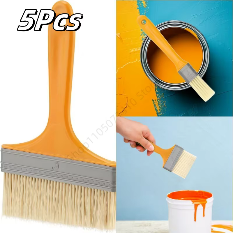 Pinceaux à peinture avec manche en plastique