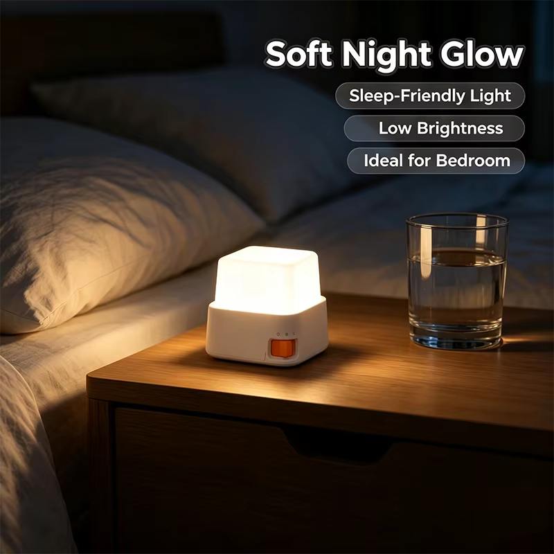 LED veilleuses lampe de Table de chevet décoration de chambre USB