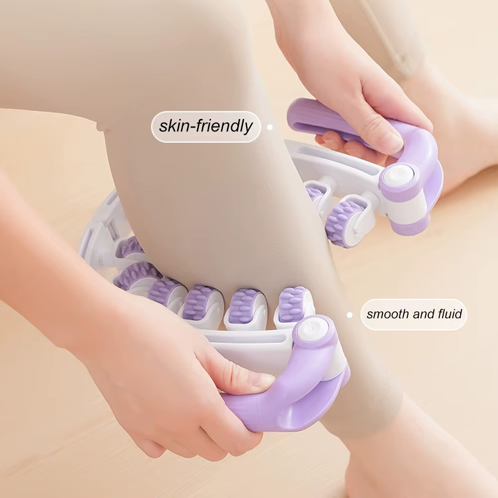 Rouleau anti-cellulite - Masseur de drainage lymphatique, outil de massage anti-cellulite, masseur fascia pour le remodelage, outil pour les bras, les jambes
