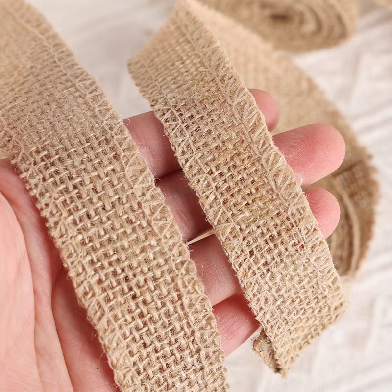 Rouleau de tissu en toile de Jute naturelle
