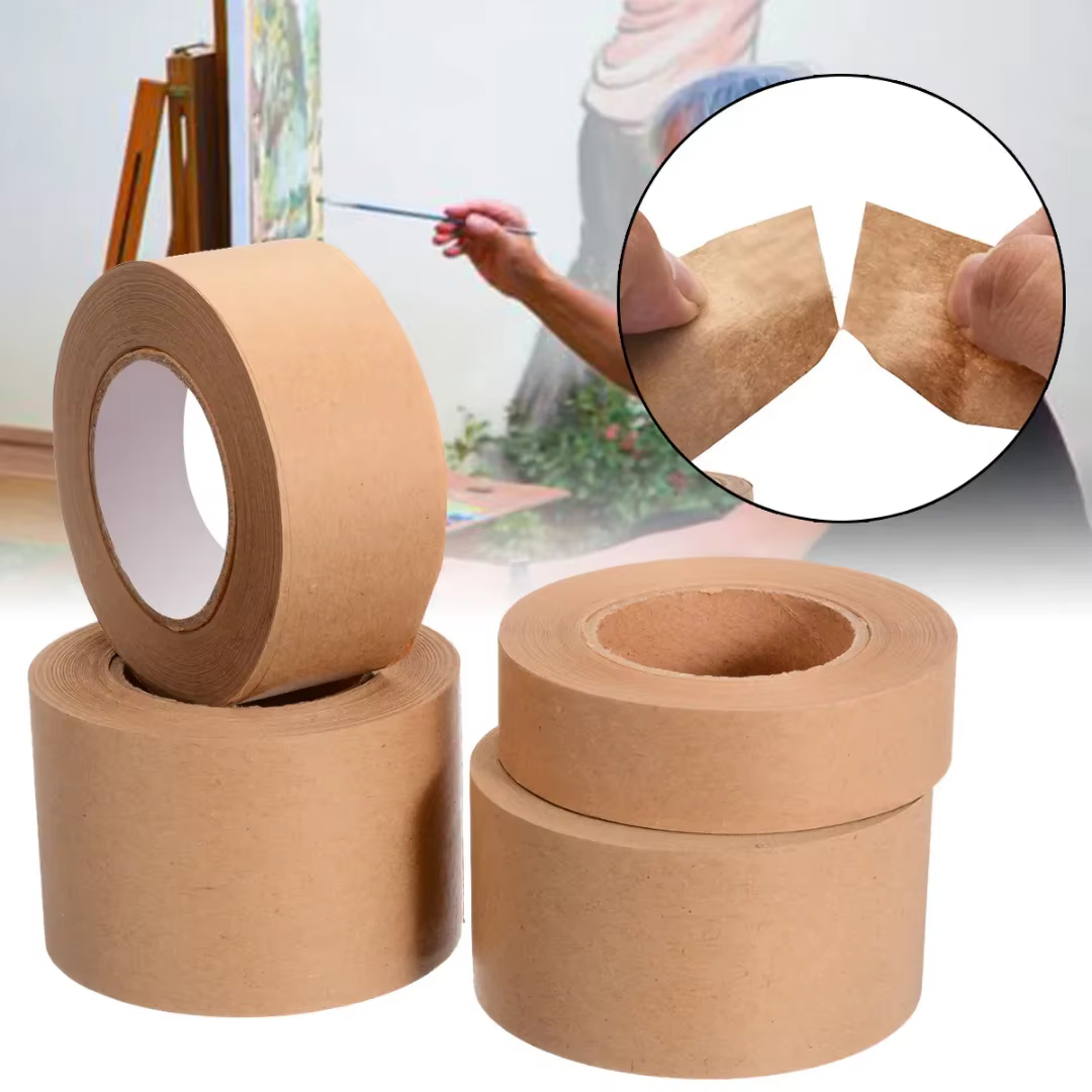 1 rouleau de papier Kraft gommé de 23m