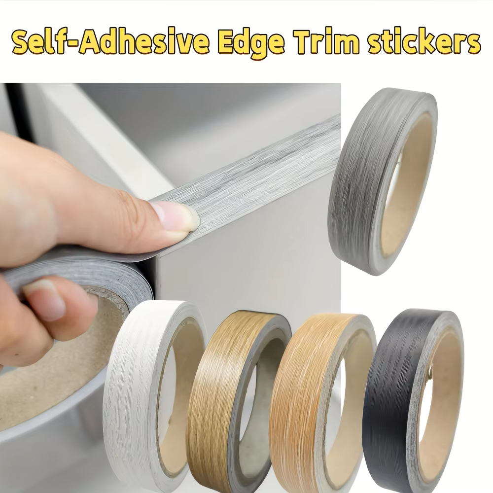 1 Rouleau de ruban adhésif PVC imitation bois – Placage