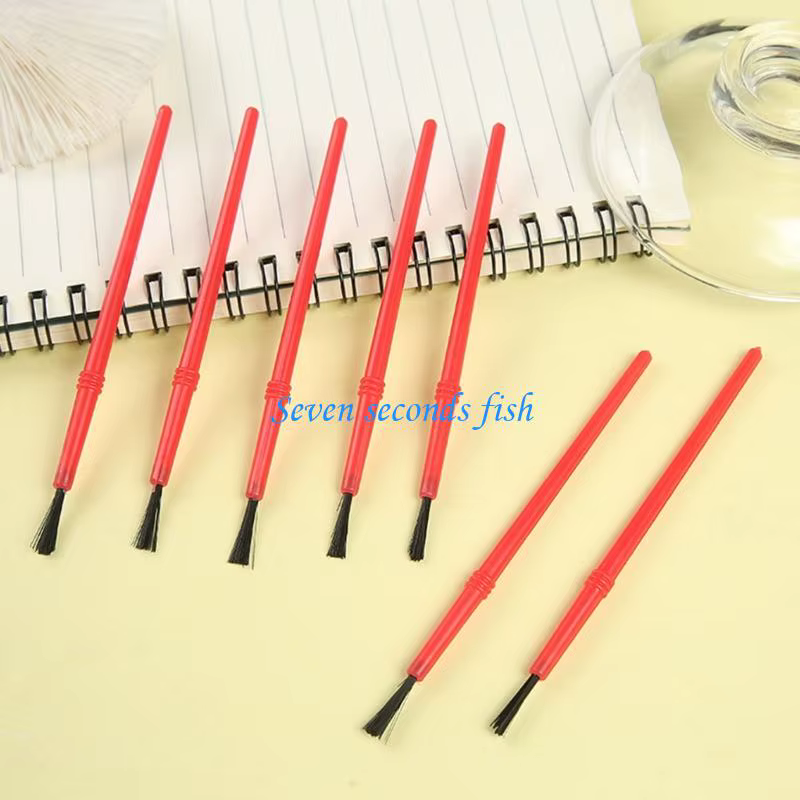 L74b 50pcs petit art pinceaufr Brush Enfants pinceau pour les acryliques à l'huile aquarelle