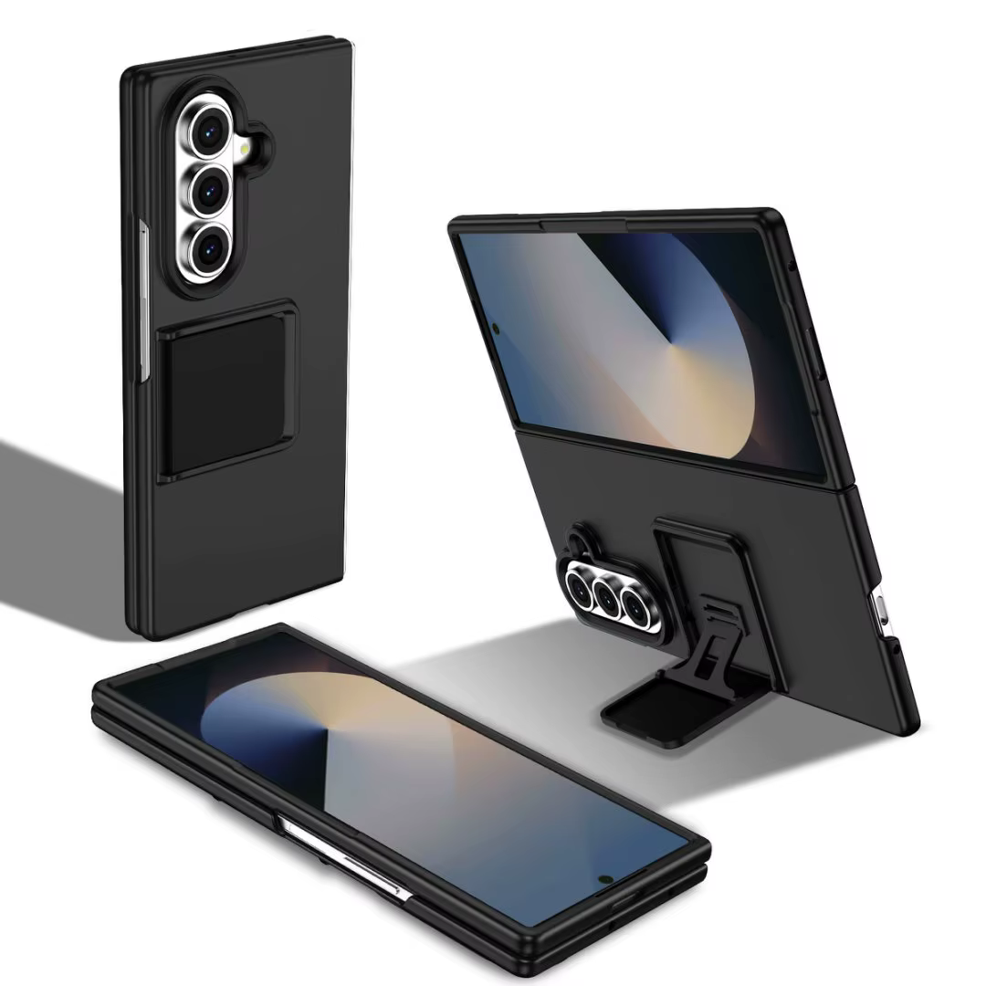 Pour Galaxy Z Fold7 étui avec béquille intégrée support caméra Protection anti-rayures couverture noir bleu vert pour Z Fold 4/5/6