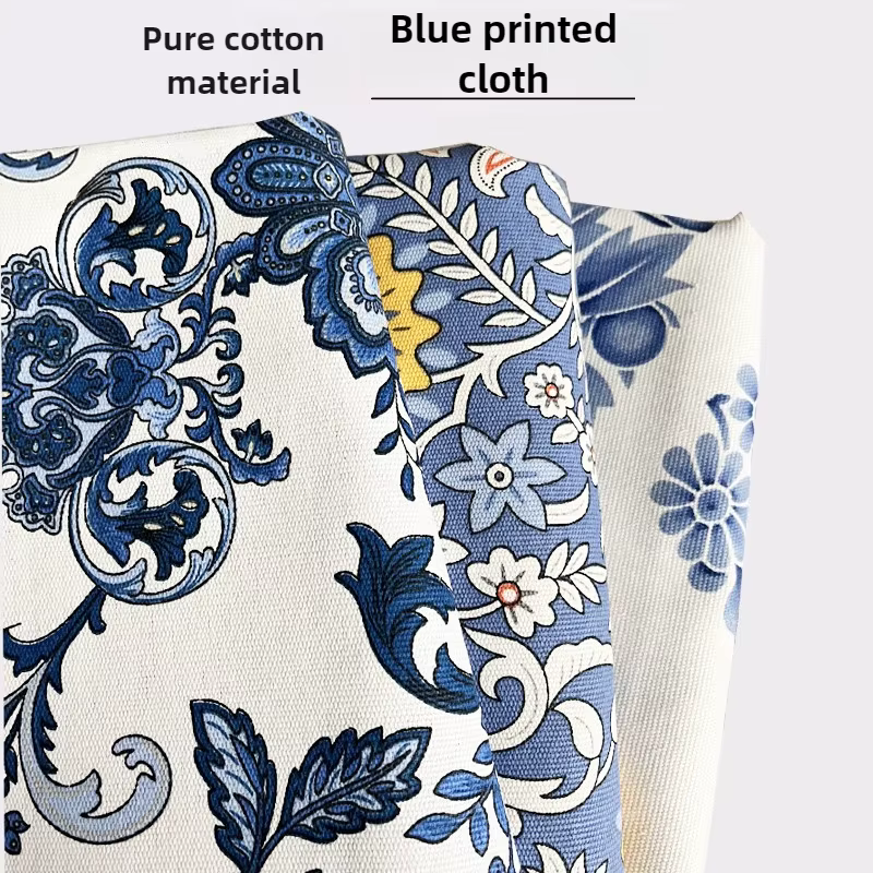Tissu en toile de coton pur de 2.4m de large au mètre