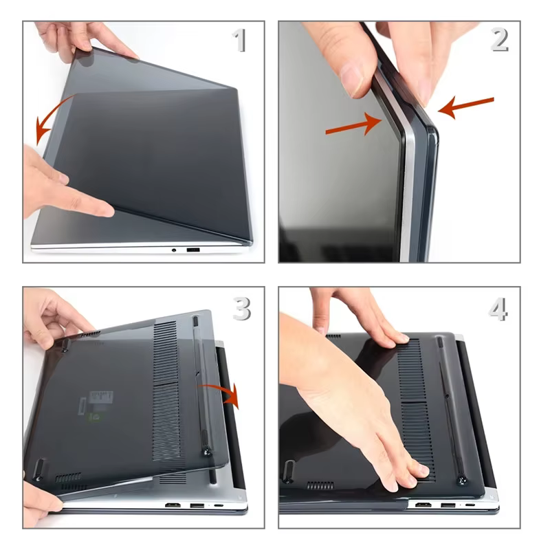 Juste de protection pour ordinateur portable Microsoft Surface 5, 4, 3, 2, 13.5 pouces, antichoc, anti-rayures, peau ultra fine