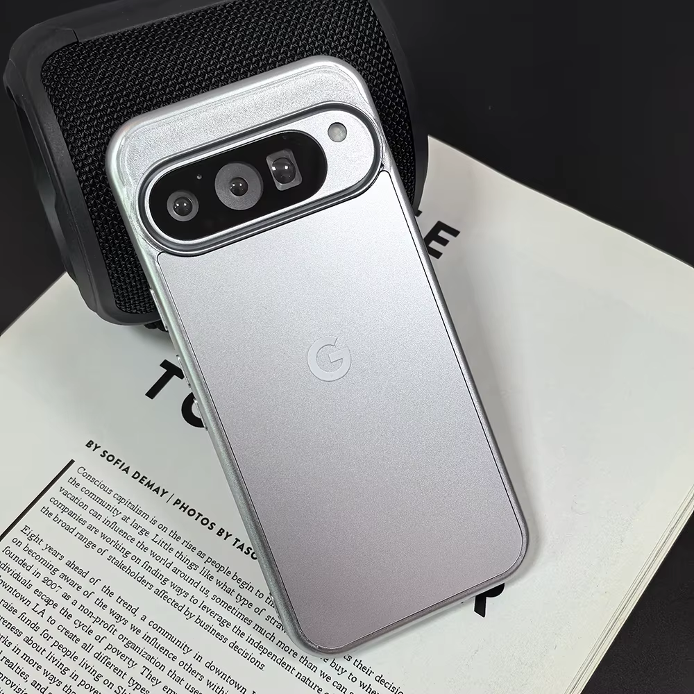 Coque blindée de Protection mate de luxe pour Google Pixel 9a 9ProXL 9 8 8a 8Pro 7 7a 7Pro 5G, couleur unie AG givrée, antichoc