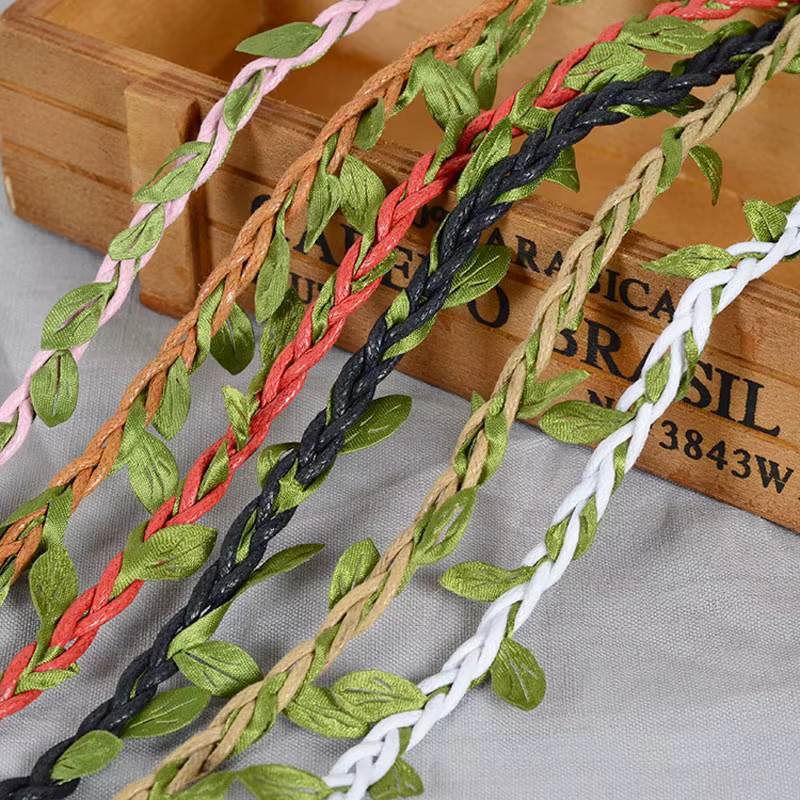Rouleau de ruban de feuilles de Jute naturelle
