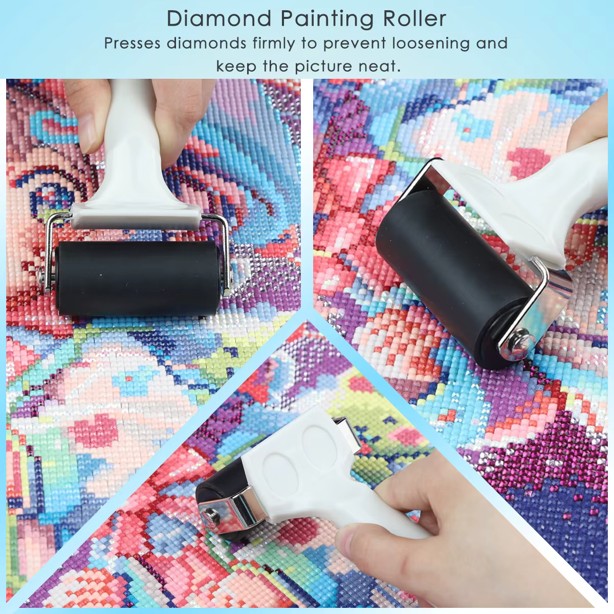 Outil de rouleau de peinture diamant