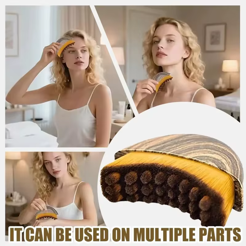 Brosse de massage lymphatique pour le visage, masseur de drainage lymphatique, outil de sculpture de la peau du visage et du menton, ergonomique