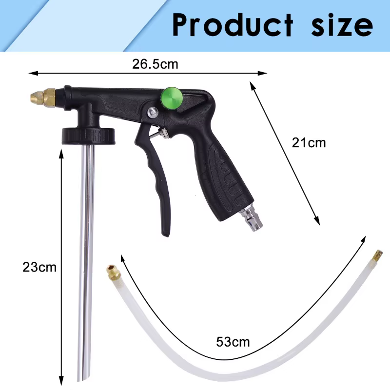 Pistolet de pulvérisation réglable pour peinture aérographe