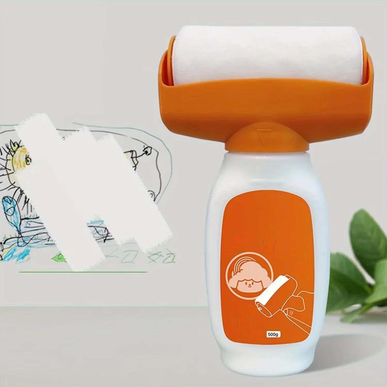 Brosse à rouleau de peinture réutilisable de 4 pouces