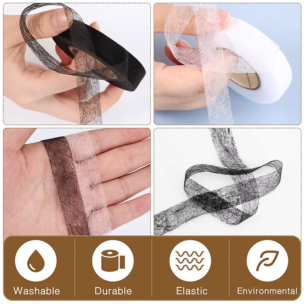 Ruban adhésif Double face pour fer sur ourlet