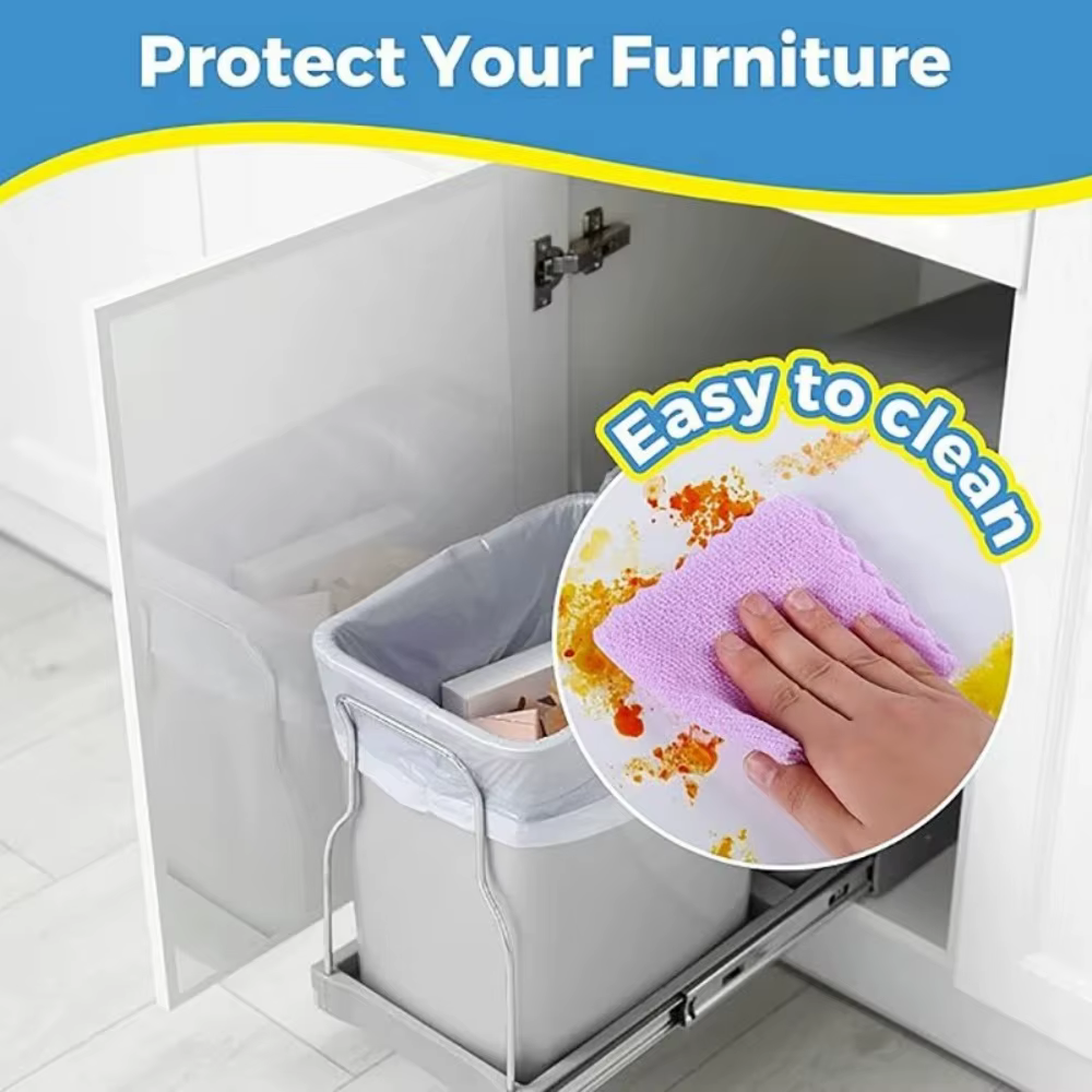 1 rouleau de papier peint transparent protecteur pour mur