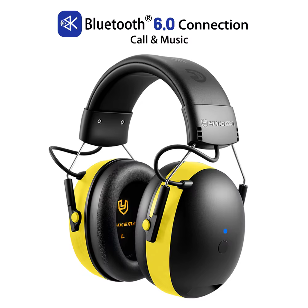 Protection auditive Bluetooth 6.0 EB20, réduction active du bruit, protection auditive pour atelier, tonte, tir