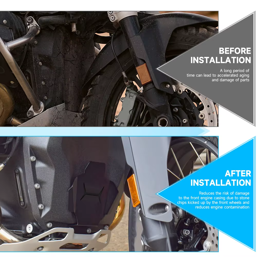 Accessoires de moto, couvercle de protection du boîtier du moteur, pour BMW R1300GS R 1300 GS Adv R1300R R1300RS R1300RT R 1300 R RS RT