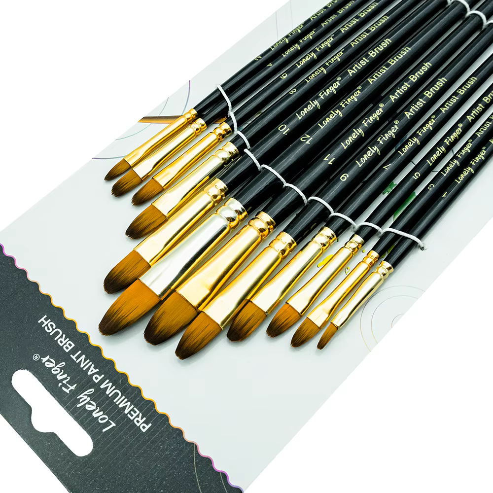 Ensemble de pinceaux pour artistes