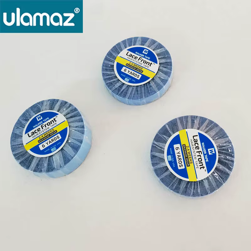 Rubans adhésifs bleus pour le bain