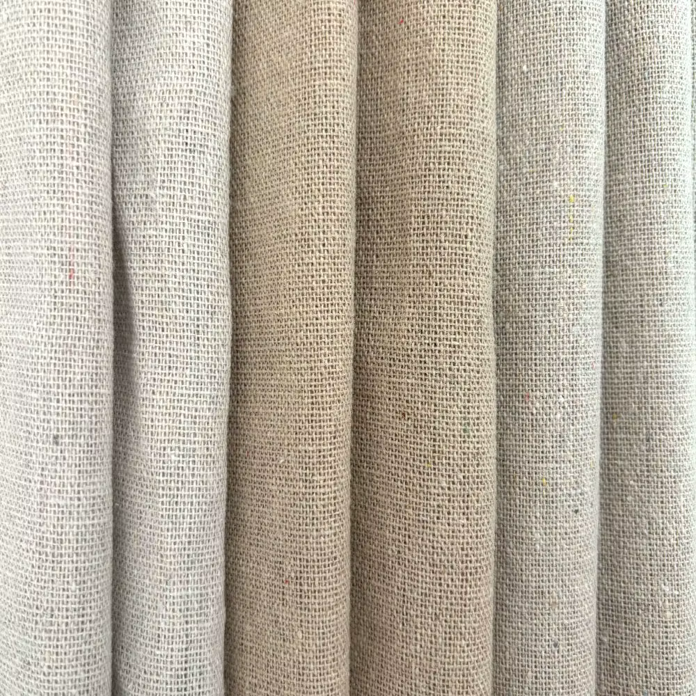 Tissu brut Patchwork peinture chanvre coton lin