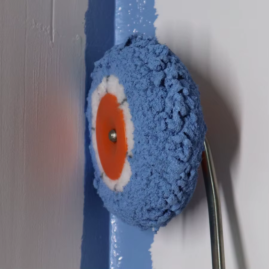 1 rouleau applicateur en forme de citrouille pour 2 peintures; Outils professionnels pour les coins intérieurs;