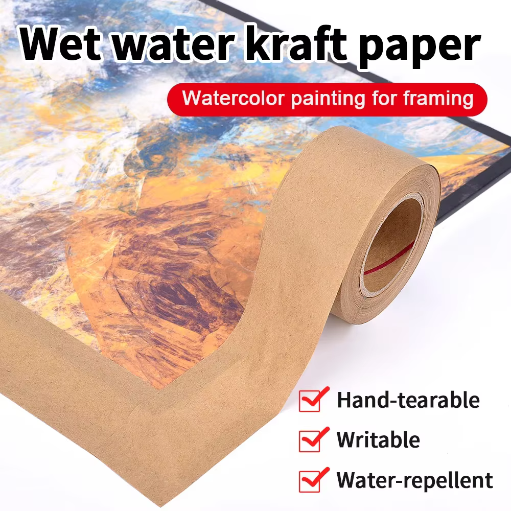 Ruban adhésif en papier Kraft biodégradable et écologique