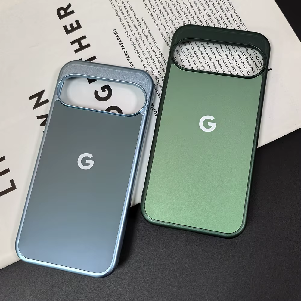 Coque blindée de Protection mate de luxe pour Google Pixel 9a 9ProXL 9 8 8a 8Pro 7 7a 7Pro 5G, couleur unie AG givrée, antichoc