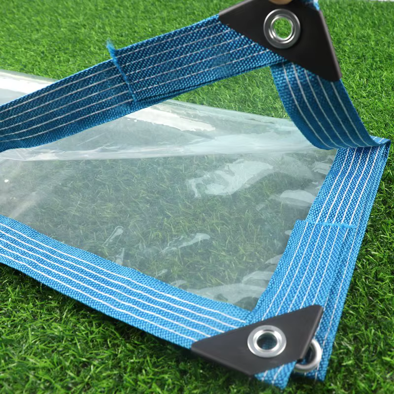 Bâche transparente PEVA personnalisable