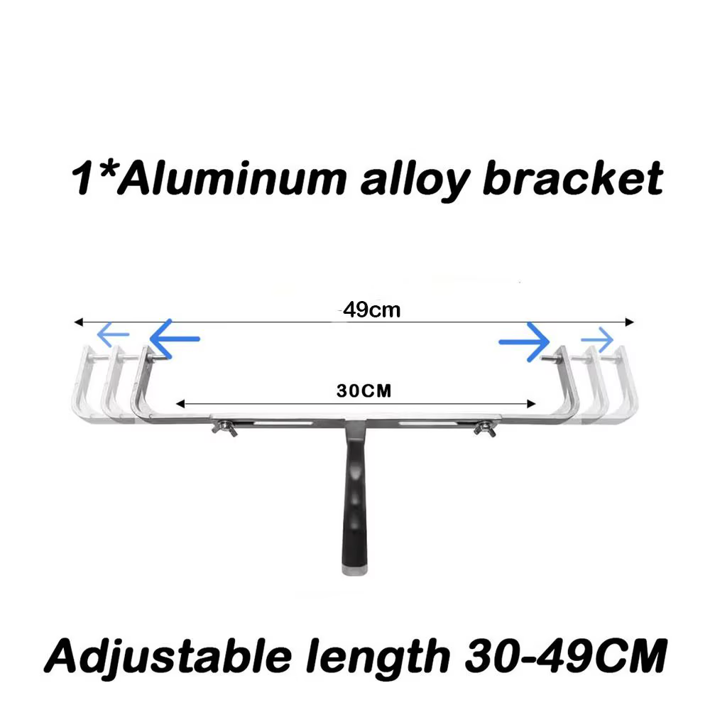Rouleau de peinture réglable en alliage d'aluminium