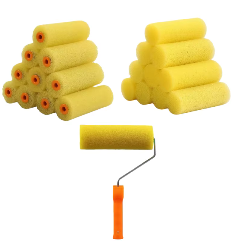 Ensemble de rouleaux de peinture comprenant un rouleau