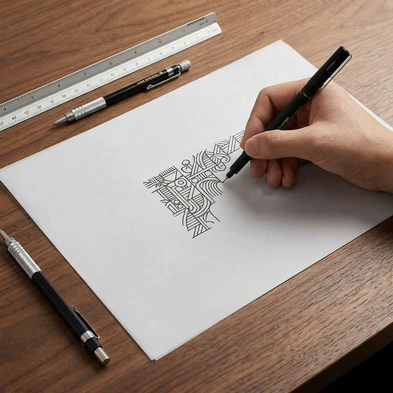 Papier calque A4, 100 feuilles