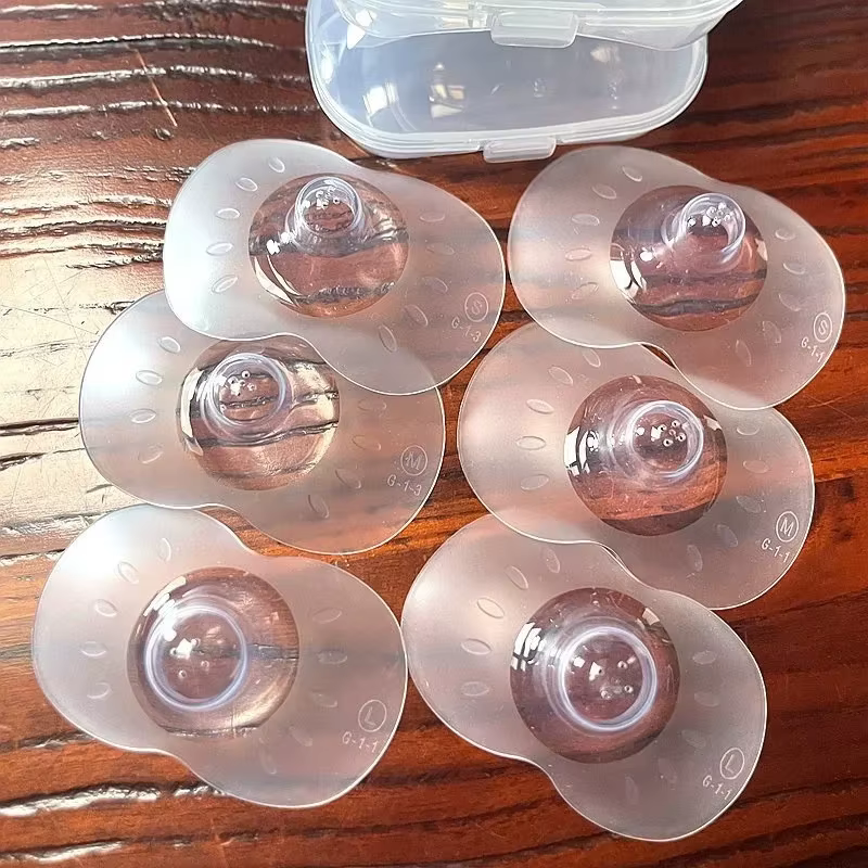 2 pièces Silicone allaitement mamelon protecteurs alimentation mère mamelon boucliers Protection couverture doux lait alimentation soins infirmiers bouclier